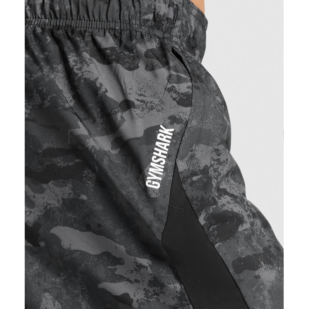 Gymshark Sport  7  Shorts Graphite Grey Black A1b3l Gc9v