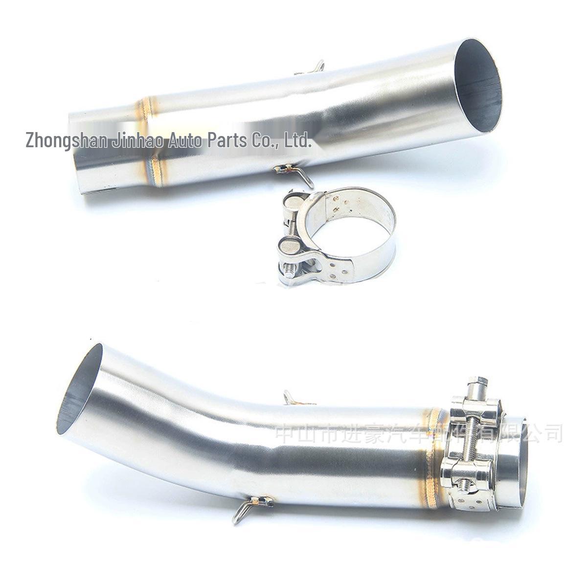 Stainless Steel Mid-Pipe for Suzuki GSR750 Motorcycle Exhaust Modification