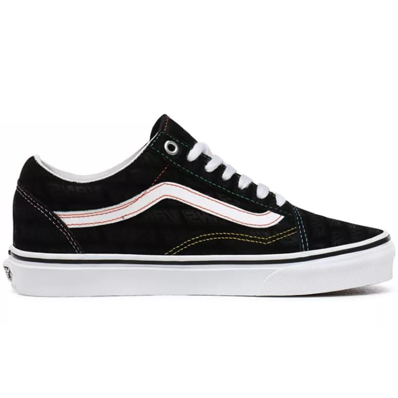 Vans Emboss Old Skool Shoes Black Women's Sneakers VN0A4U3BX00