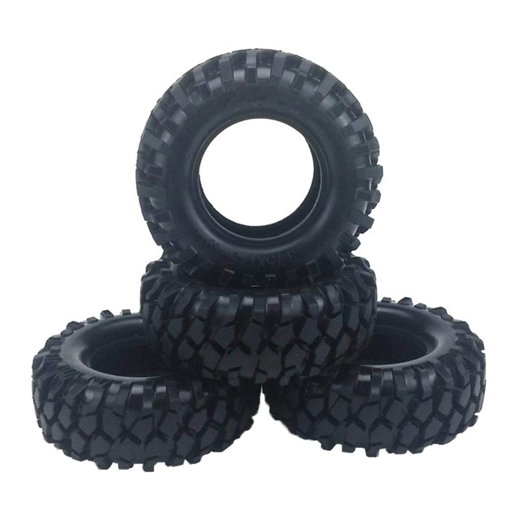 Hobbypower Simulationsreifen, 1,9 Zoll (96mm) Reifen für RC 1:10 Kletterautos (Packung mit 4)