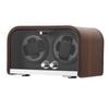 Watch Winder for Mechanical Automatic Watches Quiet 10dB Watch Shaker with LED Light Dual Control Knobs