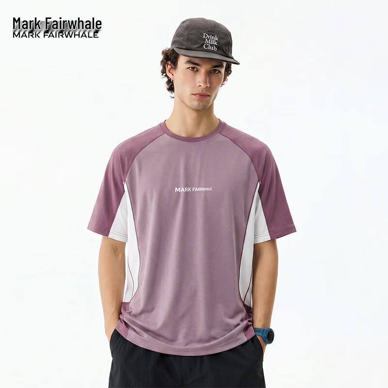 Mark Fairwhale Men s Summer Techwear Colorblock T-Shirt XL
