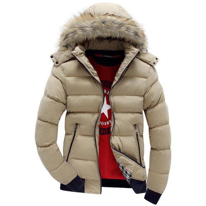 Padded Bubble Fur Hooded Coat Winter Warm Thick Puffer Quilted Jacket Parka**
