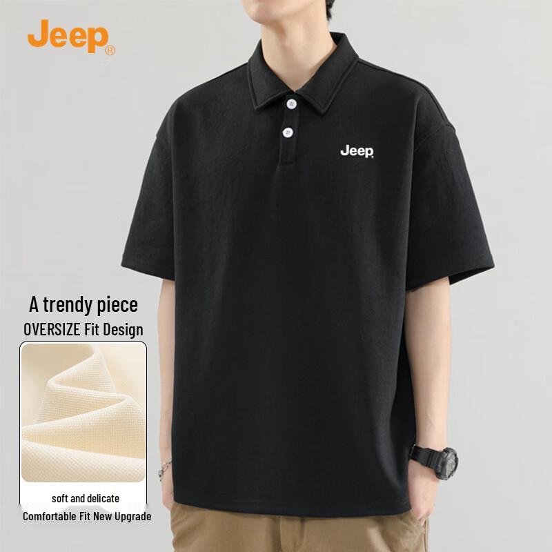 JEEP Men s Casual Short Sleeve Polo Shirt 2XL