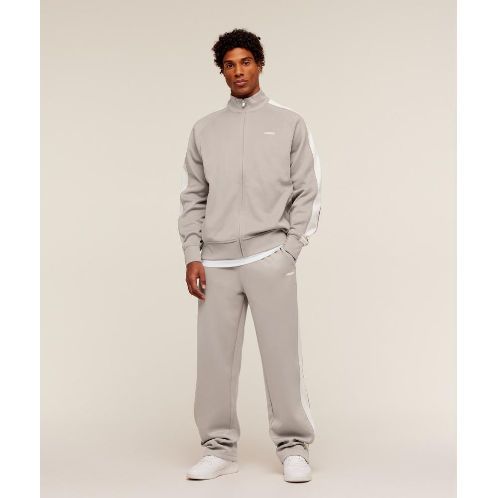 Gymshark Tricot Track Jacket Mushroom Grey A3c2c Gdk6