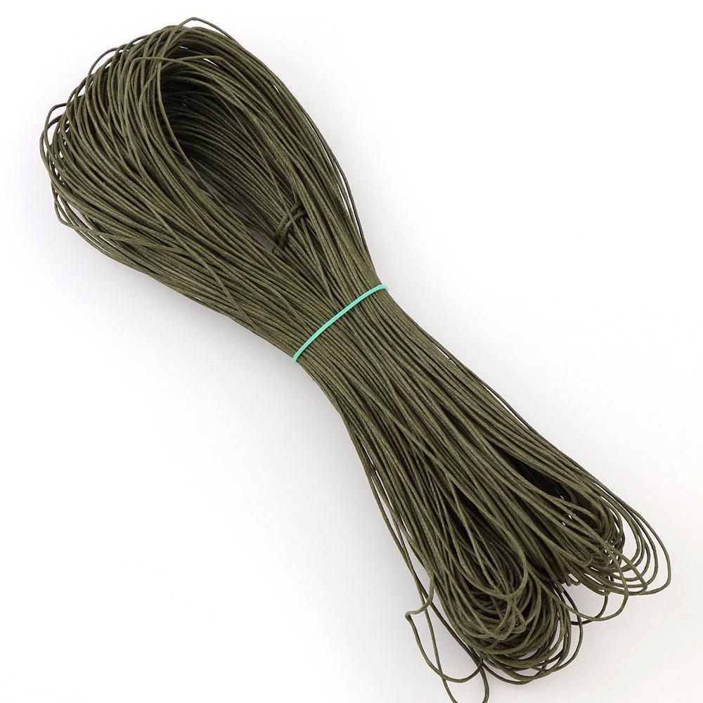 Colorful Korean 1.0mm Wax Cord for Handmade Necklace Weaving and Beading