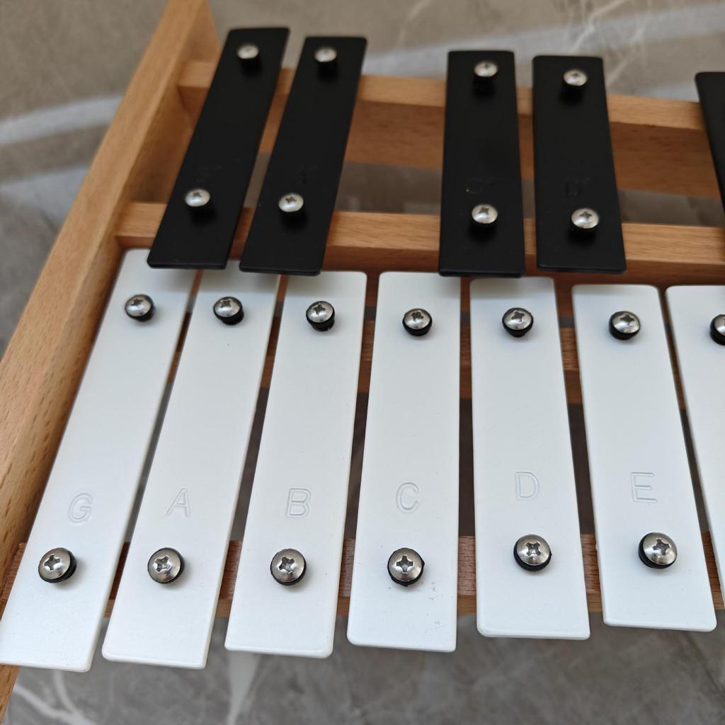 27-Note Steel Glockenspiel Xylophone: Perfect for Beginners, Christmas Gifts, and Early Childhood Education.