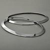 For 2014- Mini Cooper S F55 F56 F57 Chrome Headlight Ring Bezel Cover Trim