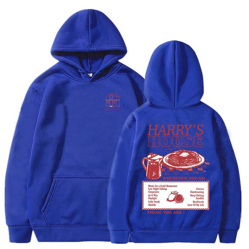 Sudaderas Kid Harpoon Hoodies Harry's House Long-sleeved Gothic Soft Sweatshirt With Pocket Grunge Clothes Moletom Fleece Hoody