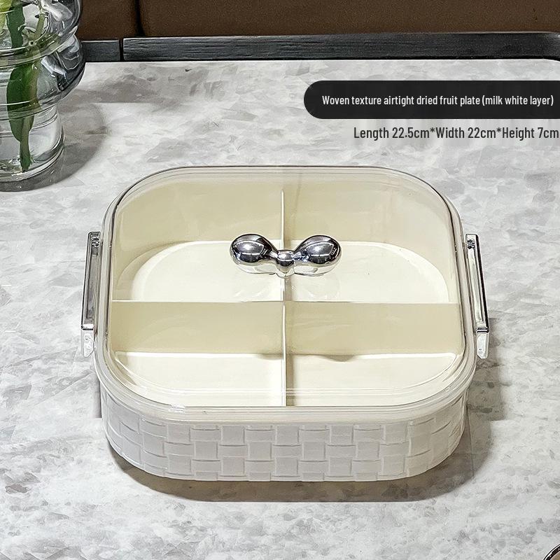 Rotating Multi-layer Nordic Fruit & Candy Box for Coffee Table