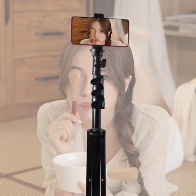 Palo selfie trípode para teléfono móvil portátil para fotografía, conferencias, vlogging