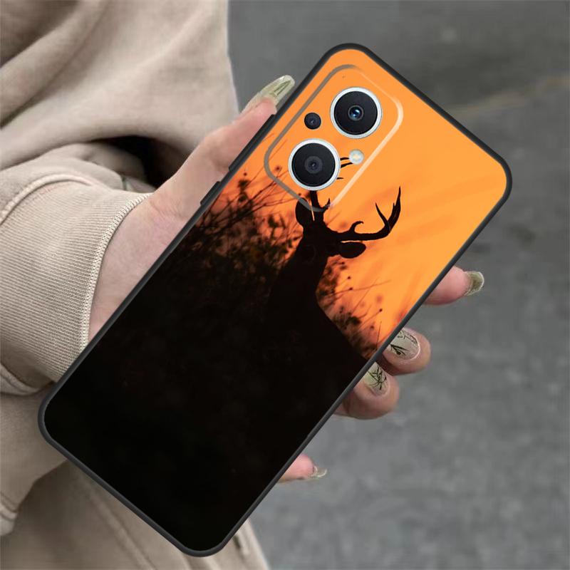 Deer Hunting Camo Case For OPPO Reno 11 F 10 Pro 4 5 6 7 8 Lite 4Z 5Z 8T OPPO Find X3 X2 Lite X6 X5 Pro Cover