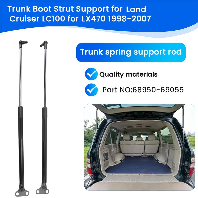 ABLZ-Trunk Boot Gas Strut Support 68950-69055 Toyota Land Cruiser Trunk Boot Strut Bar Trunk Boot Strut Bars Forlexus LX470