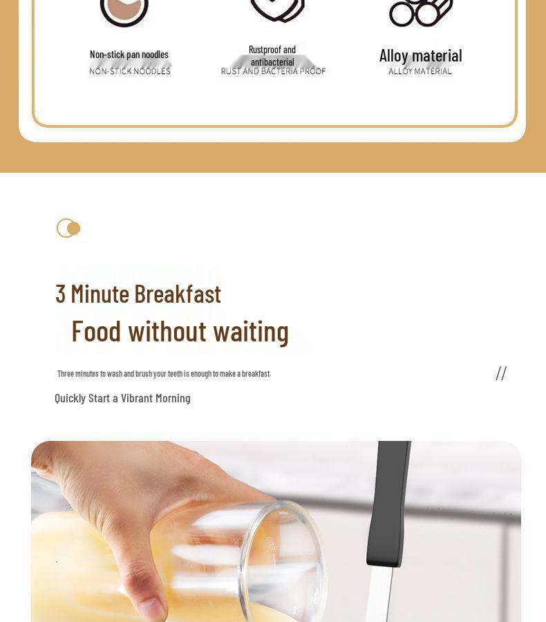 Non-Stick Waffle Mold & Baking Tray - DIY Breakfast & Pastry Maker