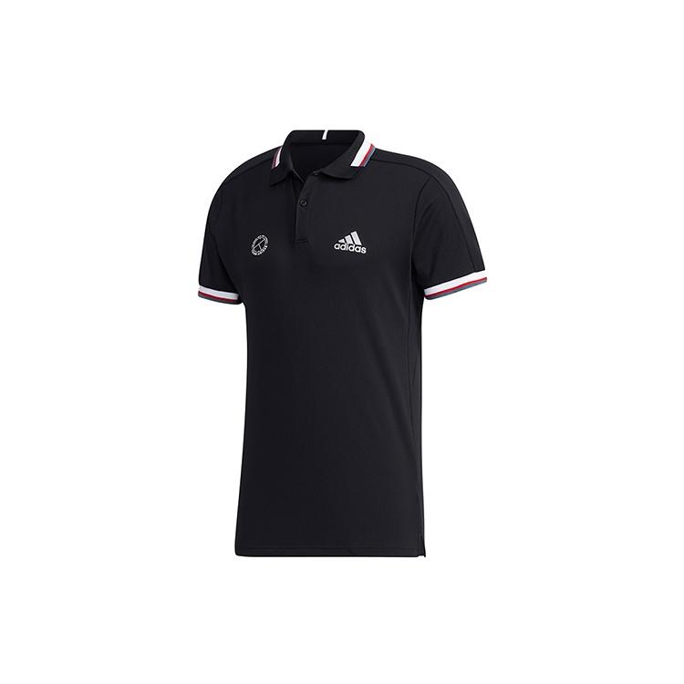 adidas Htrdy M Pl1 Sl Tennis Sports Polo Shirt Black Men s FT6765 S