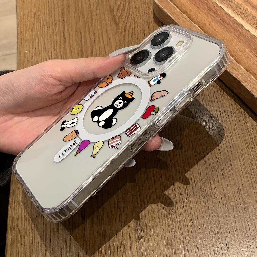 Magnetic phone case for iPhone 11 12 13 iPhone 13 14 15 Pro 15 16 Pro Max Samsung A15 A16 A25 A26 A55 A56 S25 S24 S22 S23 Ultra S25 Edge