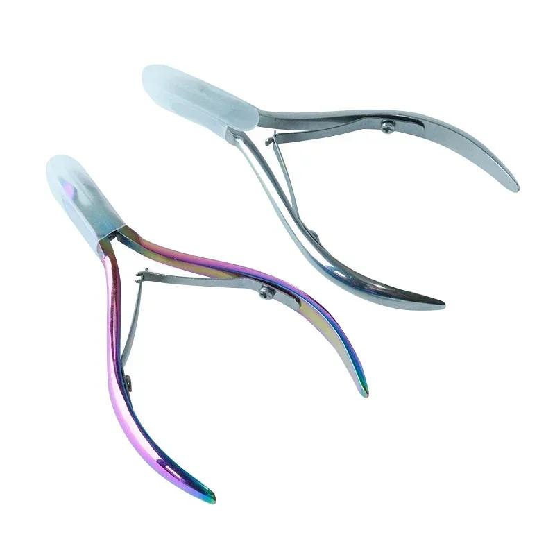 Professioneller Nagelhautschneider Nagelknipser Schere Schieber Nagelhautentferner Maniküre Pediküre Zange Nagel Nagelhaut Nachwachsen Werkzeug