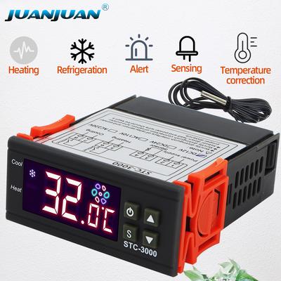 STC-3000 Temperature Controller 12V 24V 220V Digital Thermostat Thermoregulator Microcomputer Temp Control Relay with Sensor