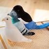 Cute Pigeon Plush Toy Soft Simulated Design Children Gift Photo Props Versatile PP Cotton Doll for Kids