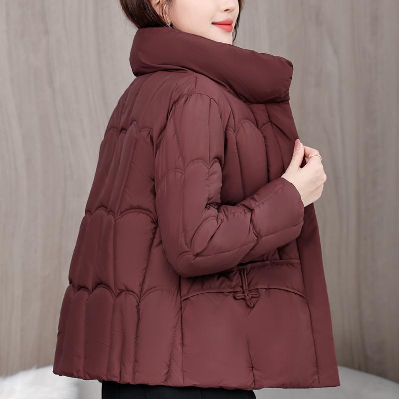 Fashion Winter Coat Female Warm Parkas Stand Collar Casual Thick Women Jackets
