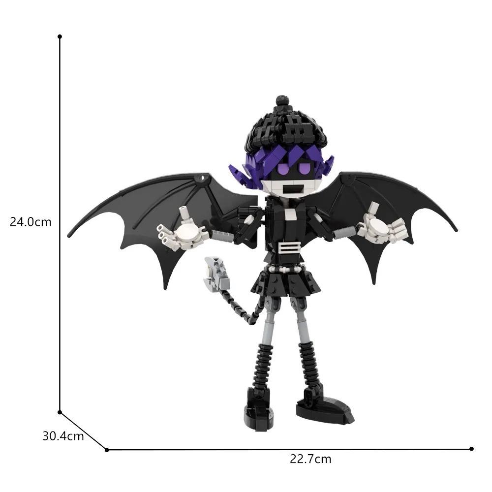 Erschossene Uzi N V Killer Drohnen Bausteine Set Weltuntergangs Drohnened Geflügelte Engel Roboter Bausteine Spielzeug für Erwachsene Kinder Geschenke