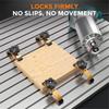 T-Track Hold Down Clamps, Extended 5-3/8" T Slot Clamp Set for CNC Router and Woodworking, Adjustable Hold Down Clamp