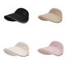 Summer Breathable Sun Hat With Wide Brim For Outdoor Travel And Face Sun Protection