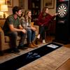 Dart Rug Non-Slip with Throw Line Portable Protective Dart Mat for Game Room Recreation Center Sports Club Office Basement