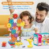 Electric DIY Educational Building Block, Mechanical Gear Linkage, Children's Educational Puzzle, Building Block Toy