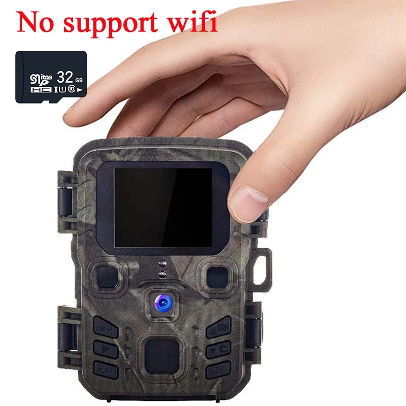 Wifi301 Hunting Camera With 64gb App Control Trail Camera Wireless Bluetooth 24mp 1296p Night Vision Motion Wildlife Traps Po