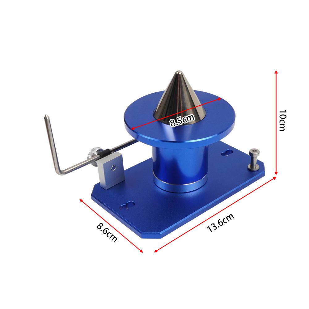 1 Set Lawn Mower Blade Balancer with Magnetic, Wall Mounted Blade Balancing Tool