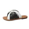 Fashion 2024 Hot Sale Shoes for Women Open Toe Women's Slippers Summer Rome Mixed Colors Outdoor Casual Beach Large Size Slippers