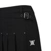 ANEW GOLF Women Buckle Decoratioin Pleats Skirt_Bk