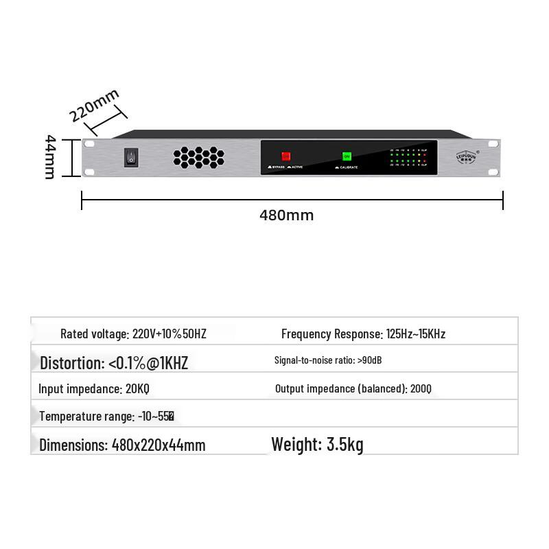 LEIPUDUN FL-41 Automatic Feedback Suppressor Audio Processor (CN Version)