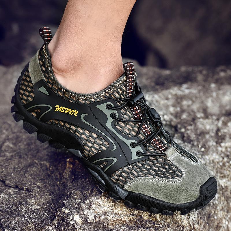 38- 50 Men's Large Size Shoes Mesh Diving Shoes Beach Shoes