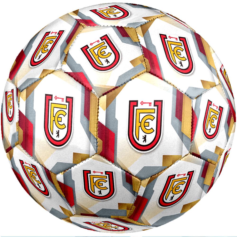 Pallone da Calcio Union Berlin FC Taglia 5 Standard Durevole per Allenamento Partita Sport all'Aperto per Adulti