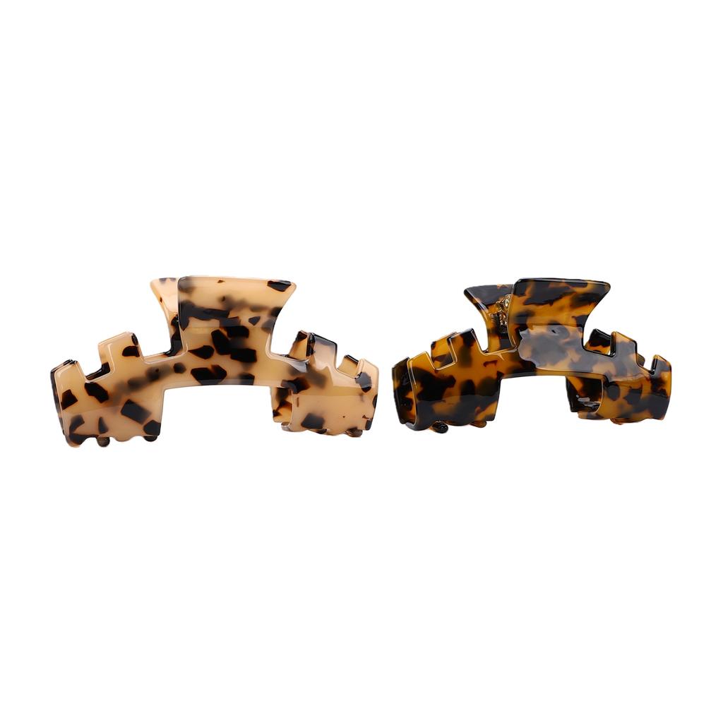 Hat Claw Clips Hollow Non Slip Fade Proof Stylish Thicken Hat Claws for Women Girls 2pcs Thickened 10.5cm