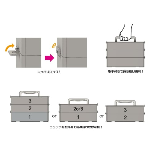 Plamo Improvement Committee Plamokojo Modeling Container 054 Clear White Hobby Tool PMKJ016CL