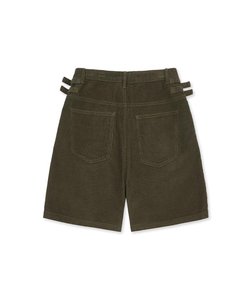 INTEMPOMOOD Youth Corduroy Half Pants_Khaki