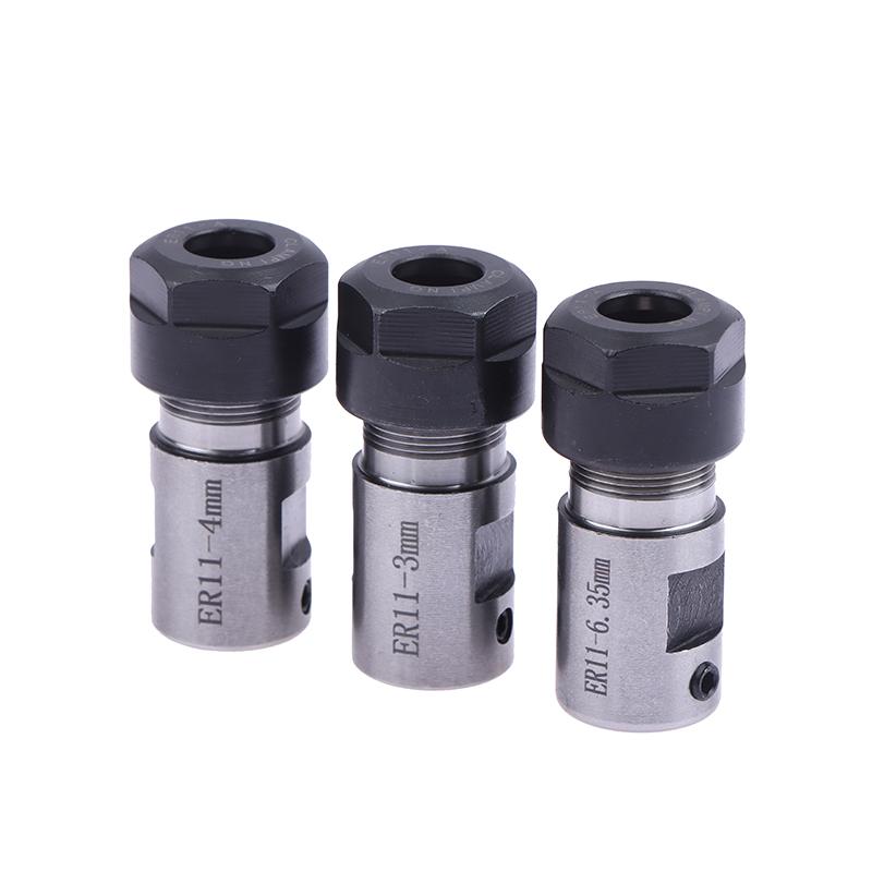 Er11 Chuck Spindle Motor Shaft Extension Rod Spindle Collet Lathe Tools Spindle Cutter Rod 3-10Mm Holder Inner
