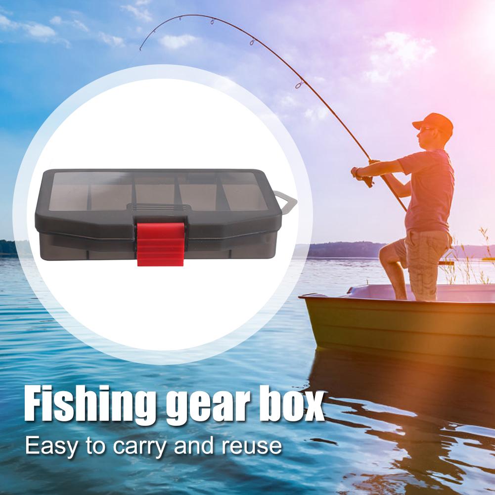 Multi-function Fishing Bait Box Waterproof Portable Fishing Suitcase Removable Dividers Fish Tool Storage Organizer Fishing Tool