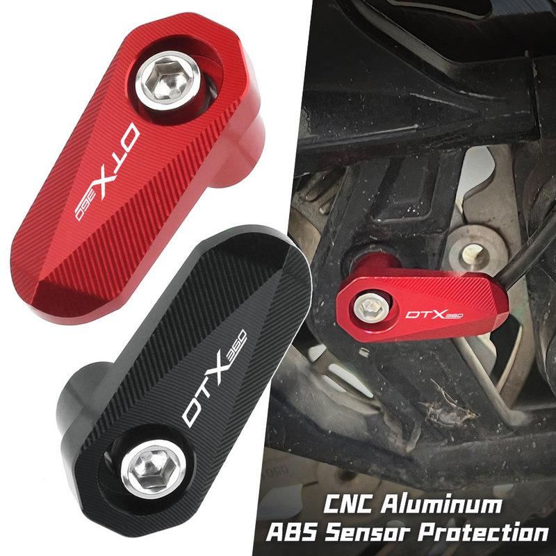 Alloy Trim Motorcycle Front Wheel Abs Sensor Protection Guard For Kymco Dtx360 Dtx 360 Dt X360 2025 2026