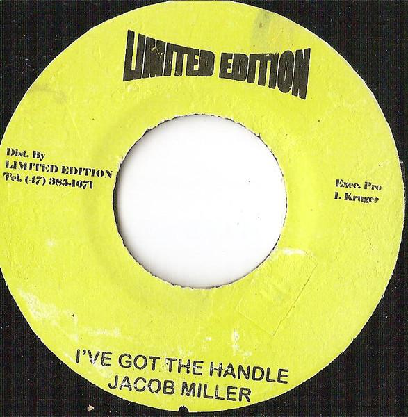 

7inch Record JACOB MILLER Ive Got The Handle NONE Limited Edition Jamaica Reggae Ska Dub Used