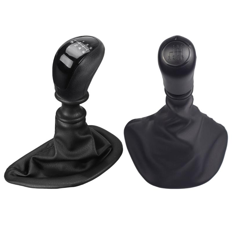 6 Marce Cambio Auto Pomello Leva Cambio Copri Leva Cambio Gaiter Copertura Pomello Cambio Manuale per W639 VITO 2003-10
