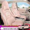 Applicable Purple ORA Good Cat Leather Seat Cover - All-Season, Breathable, Wear-Resistant, Full Wrap Design
