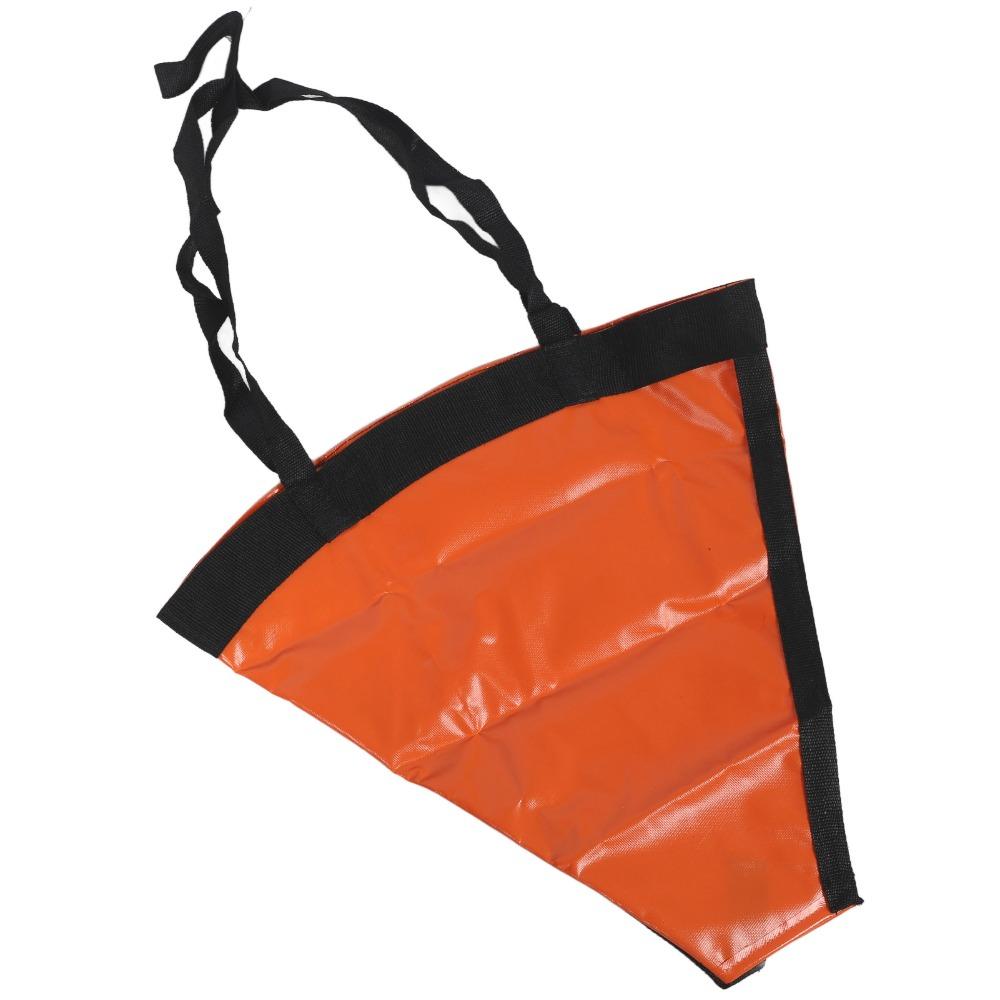 Portable Orange Drift Sock Drogue Drift Anchor Sea Anchor Marine Boat Parachute Pontoon