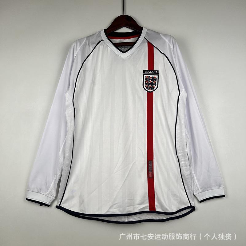 Football Jersey Classic Retro Long-sleeved England Portugal Inter Milan France Jersey Wholesale Support One Piece of Hair