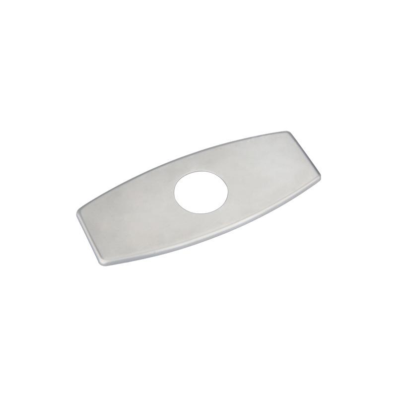 304 Stainless Steel Brushed Kitchen Faucet Cover10 Inch Decorative Plate Base Bathroom 6-inch Sheathing