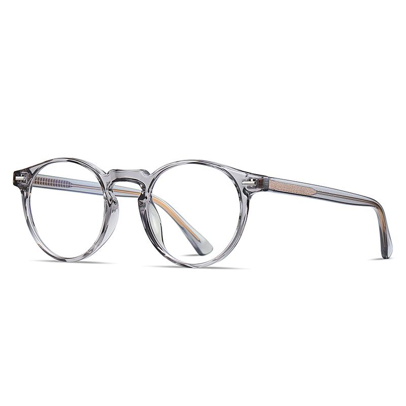 

Anti Blue Rays Round Prescription Eyeglasses For The Nearsighted Leopard Frame Student Prescription Spectacles 0 -0.5 -0.75 To -6.0 0