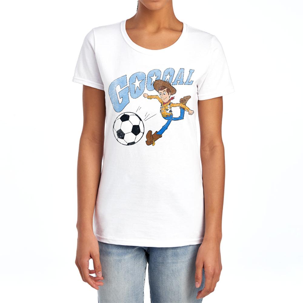 Toy Story Womens/Ladies Goal Woody T-Shirt